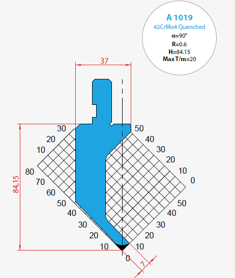 SMS-A-1019 (42crmo4 Quenched)